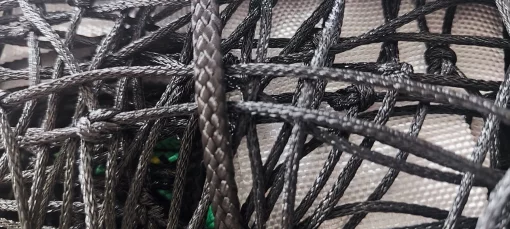 Сетка волейбольная Romi Sport "Профессиональная" капроновая, ячейка 10*10 см (Польша) 8,5 м. (S0057-PE)