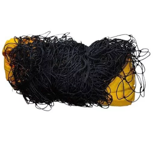 Сітка волейбольна Romi Sport "Тренувальна" (2.7мм.капрон, 8.5 м.) black/yellow