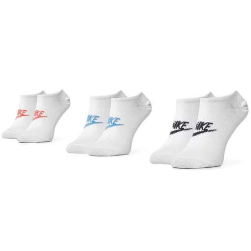 Шкарпетки Nike U NK NSW EVERYDAY ESSENTIAL NS 3PR білий, мультиколор Уні 34-38