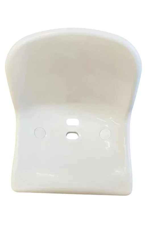 Стадіонне сидіння з спинкою білого кольору (SS00166(W))