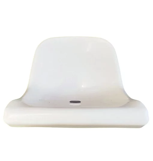 Стадіонне сидіння з спинкою білого кольору (SS00166(W))