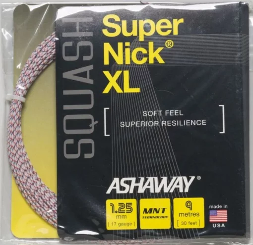 Струна Ashaway Super Nick XL Micro 1.15 white
