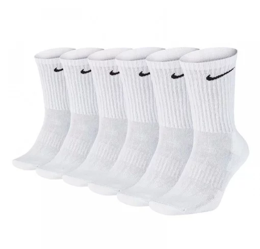 Шкарпетки Nike U NK EVERYDAY CUSH CREW 6PR-BD білий Уні 46-50