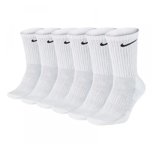 Шкарпетки Nike U NK EVERYDAY CUSH CREW 6PR-BD білий Уні 46-50