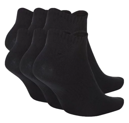 Шкарпетки Nike U NK EVERYDAY LTWT NS 6PR-BAND чорний Уні 34-38