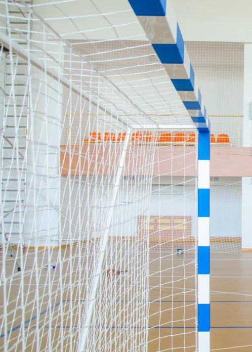 Ворота для міні-футболу та гандболу розбірні с полосами SS00009