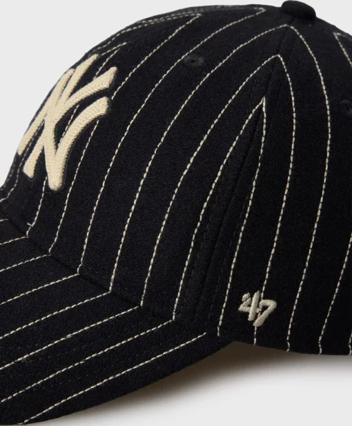 Кепка 47 Brand NEW YORK YANKEES WOOL PINSTRIP темно-синій One Size (WOPCU17WIS-NYA)