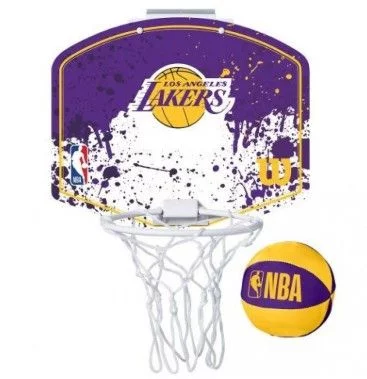Набір баскетбольний Wilson NBA TEAM MINI HOOP LA LAKERS