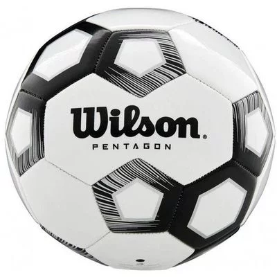 М'яч футбольний Wilson Pentagon white/black size 5 (WTE8527XB05)