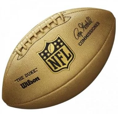 М'яч для американського футболу Wilson Duke metallic edition OS FB gold