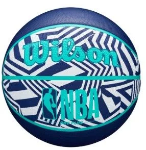 М'яч баскетбольний Wilson NBA DRV PLUS DAZZLE CAMO BSKT INDIGO size 7 (WZ3016102XB7)