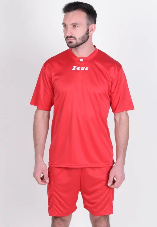 Форма (шорты + футболка) Zeus KIT PROMO червоний Чол M