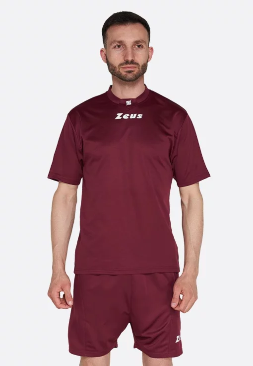 Форма (шорты + футболка) Zeus KIT PROMO бордовий Діт XXXS