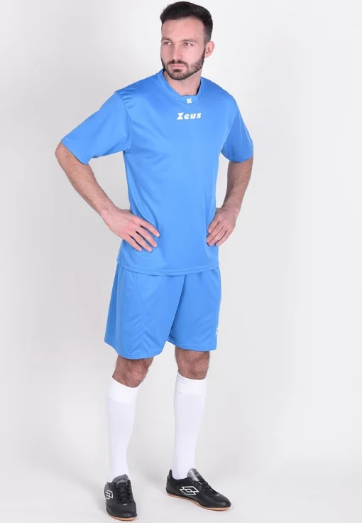 Форма (шорты + футболка) Zeus KIT PROMO блакитний Діт XS