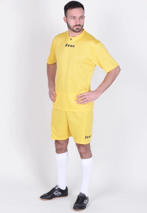 Форма (шорты + футболка) Zeus KIT PROMO жовтий Чол M (Z00840)