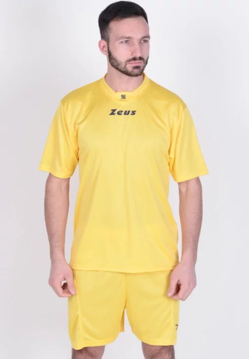Форма (шорты + футболка) Zeus KIT PROMO жовтий Чол M (Z00840)